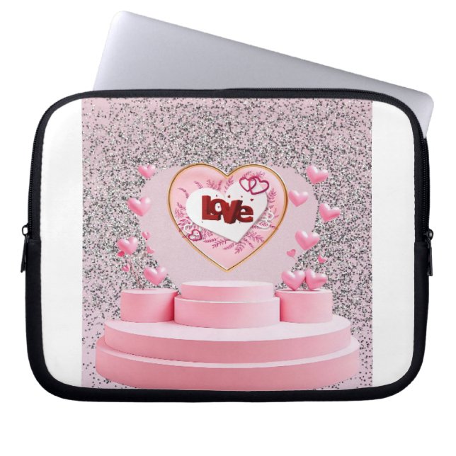 Liebe Laptopschutzhülle (Vorderseite)