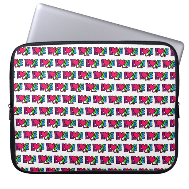 Liebe Laptopschutzhülle (Vorderseite)