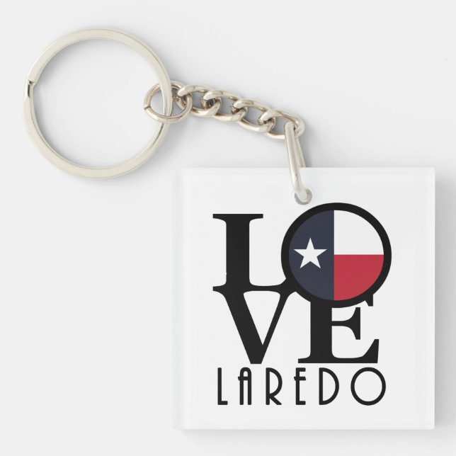 LIEBE Laredo Schlüsselanhänger (Vorderseite)