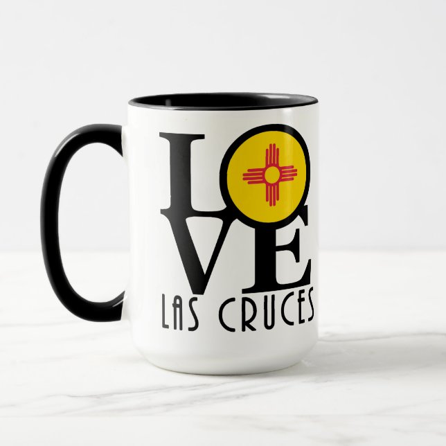 LIEBE Las Cruces 15oz Tasse (Links)