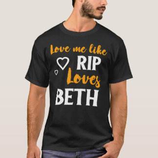 Liebe las Rip Lieben Beth Yellowstone Classic T- T-Shirt