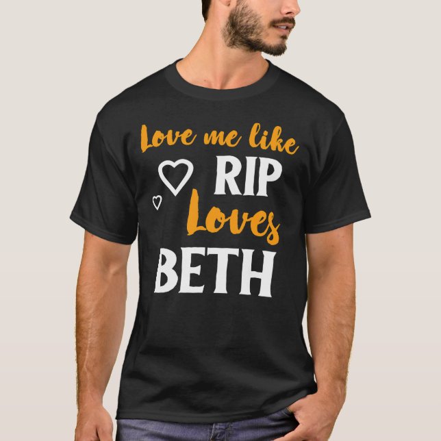 Liebe las Rip Lieben Beth Yellowstone Classic T- T-Shirt (Vorderseite)