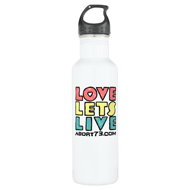Liebe Lasse Live (Alternate) / Abort73.com Trinkflasche (Vorderseite)