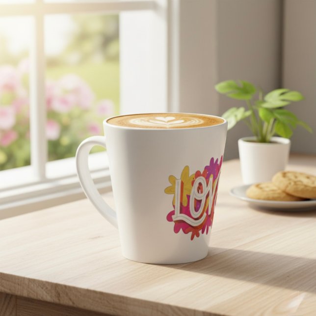 LIEBE Latte Tasse (Von Creator hochgeladen)