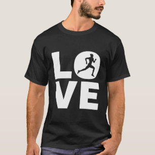 Liebe läuft - I Liebe zu laufen - Runners & Jogger T-Shirt