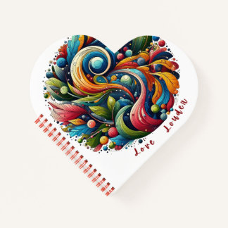 Liebe lauter notizbuch