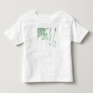 Liebe Leben Graffiti Kinder T-Shirt