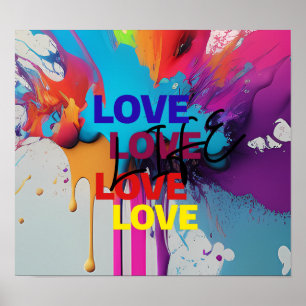 Liebe Leben Poster