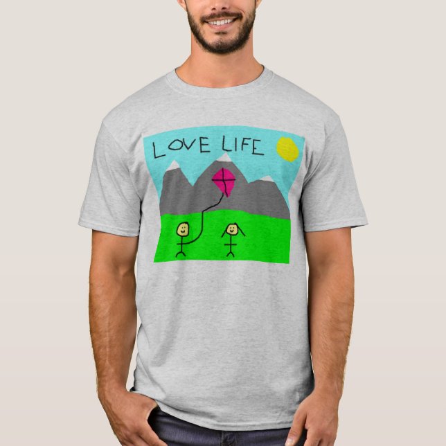 Liebe-Leben T-Shirt (Vorderseite)