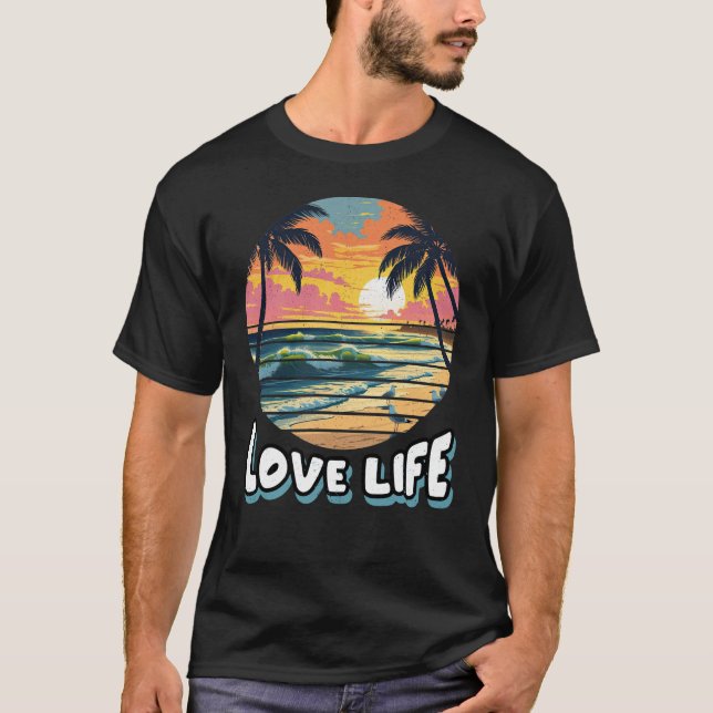 LIEBE LEBEN T-Shirt (Vorderseite)