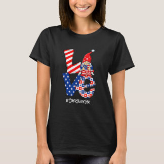 Liebe Lebensversicherer Stethoscope Patriotic 4t T-Shirt