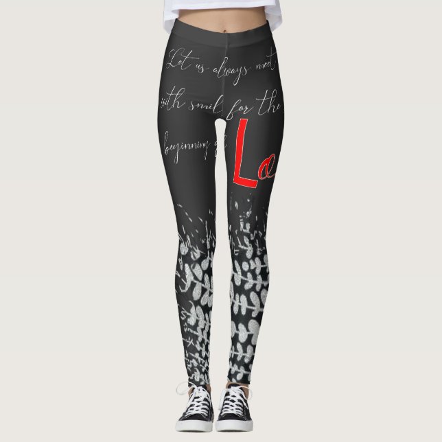 LIEBE Leggings (Vorderseite)