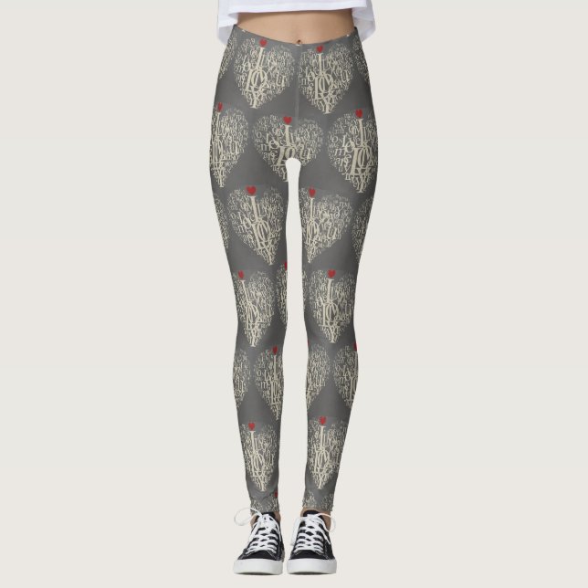 Liebe Leggings (Vorderseite)
