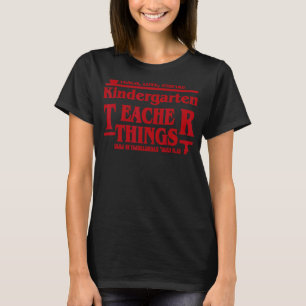 Liebe lehren Inspiriere Kindergarten Lehrer Dinge T-Shirt