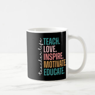 Liebe Lehren Inspirieren Motivieren Zurück Zur Sch Kaffeetasse