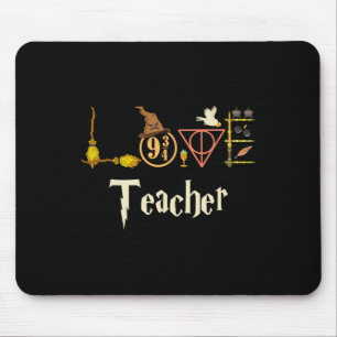 Liebe Lehrer Zauberer CK zu SchulHalloween Mousepad