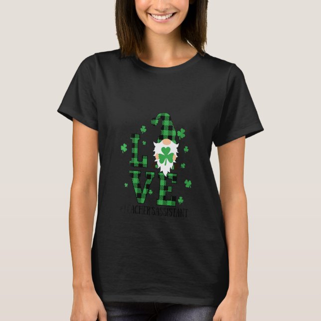 Liebe Lehrerassistentin Lebensgenome für St. T-Shirt (Vorderseite)
