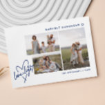Liebe & Leichtes Herz Hanukkah 3 Foto-Karte Feiertagskarte<br><div class="desc">Feiern Sie das Festival der Lichter in einer warmen, modernen Art und Weise mit dieser anpassbaren Hanukkah-Fotokarte - ideal, um Liebe, Licht und Freude mit denen zu teilen, die am wichtigsten sind. Diese Karte ist schlicht und elegant gestaltet und bietet eine herzliche "Liebe und Licht"-Botschaft in handgeschriebenem Text, gerahmt in...</div>