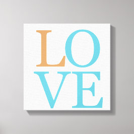 Liebe Leinwanddruck