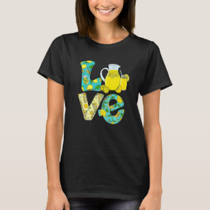 Liebe Lemonade Crew Squad Kids Yellow Lemon Boss J T-Shirt