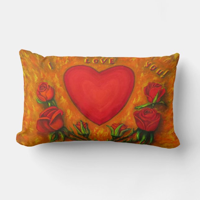 Liebe Lendenkissen (Vorderseite)