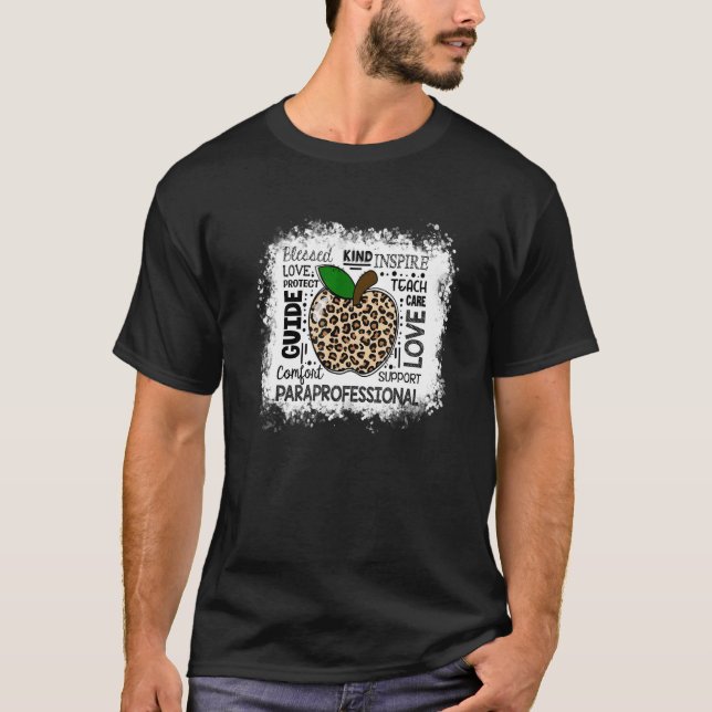 Liebe Leopard Paraprofessional Kind B T-Shirt (Vorderseite)