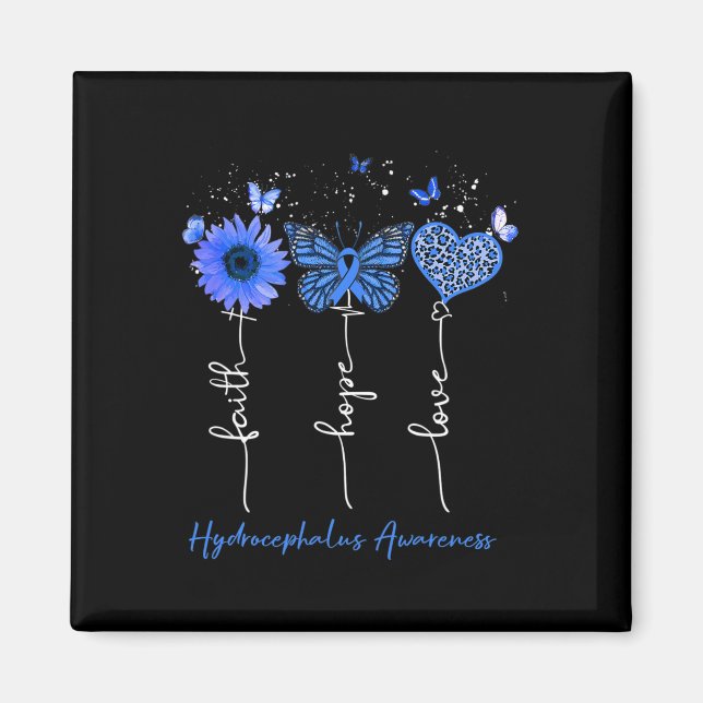 Liebe Leopard Sonnenblume Magnet (Vorne)