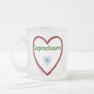 Liebe Leprechauns Mattglastasse