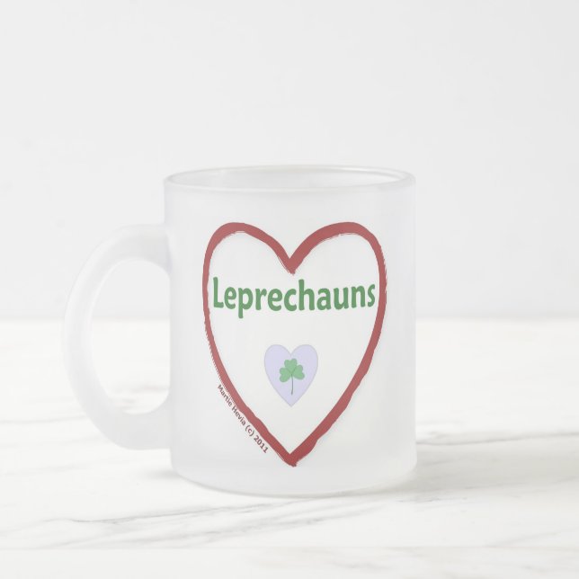 Liebe Leprechauns Mattglastasse (Links)