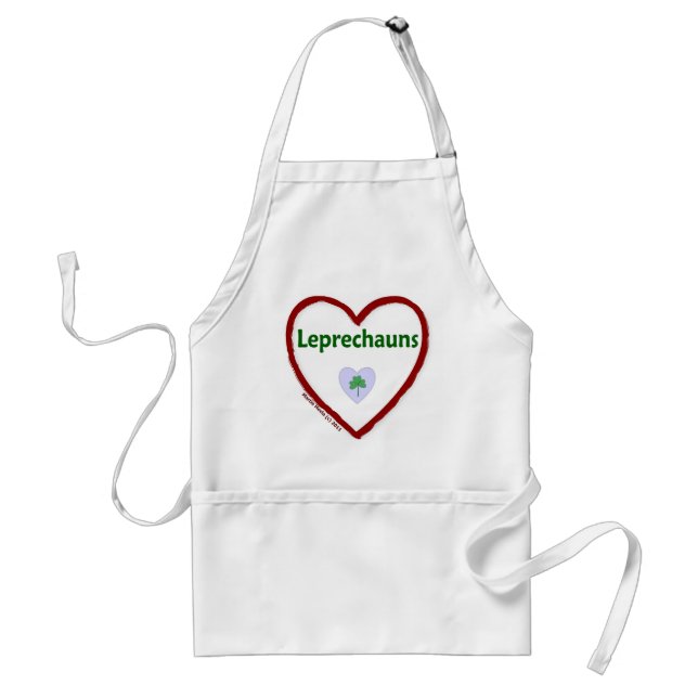 Liebe Leprechauns Schürze (Vorne)