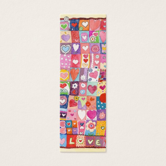 Liebe Lesezeichen Cards (Vorderseite)