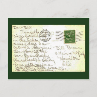 Liebe LeTer Post Card Postkarte