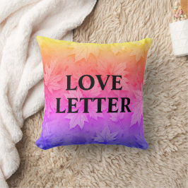 Liebe Letter Cushi Kissen