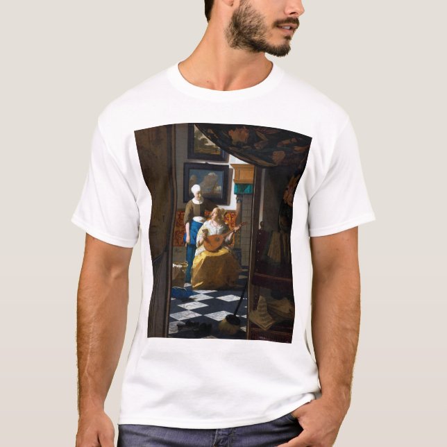 Liebe Letter, Johannes Vermeer T-Shirt (Vorderseite)