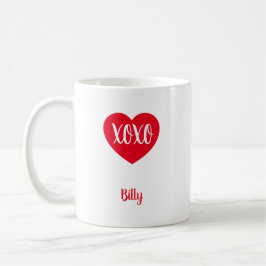 Liebe Letter Valentine Heart Kaffeetasse