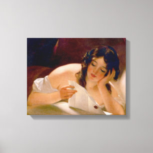 Liebe Letter (von Thomas Sully) Leinwanddruck