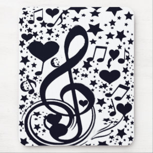 Liebe leuchtet_ mousepad