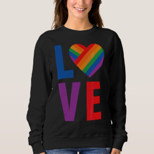 Liebe LGBT Pride Sweatshirt