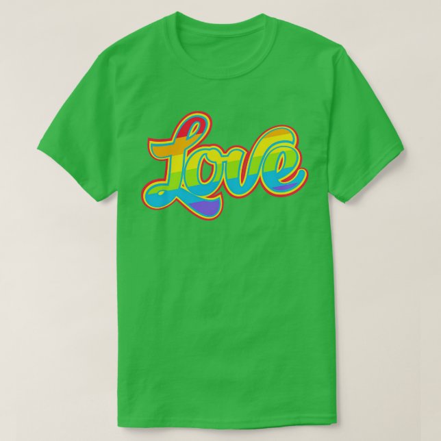 Liebe LGBT Prix T-Shirt (Design vorne)