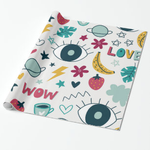 Liebe Liebe Geschenkpapier