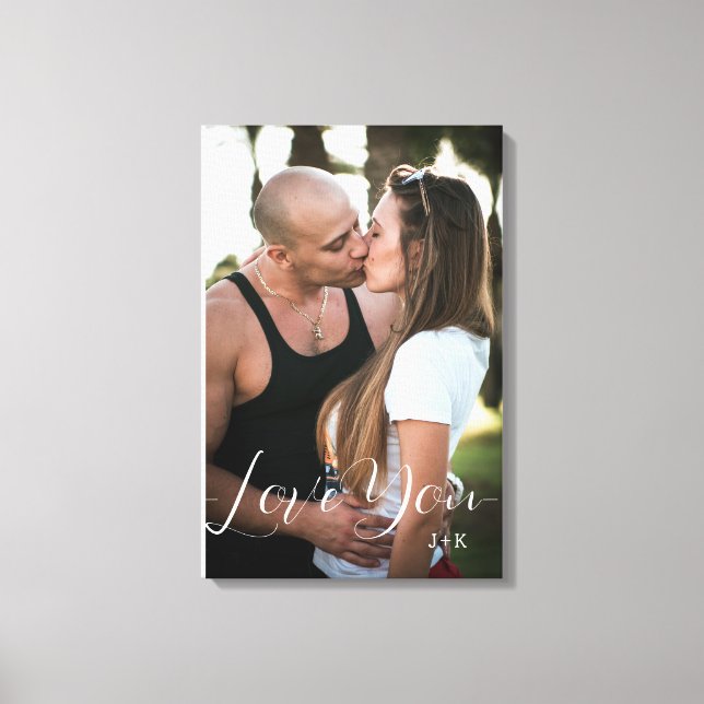 Liebe, Liebe Leinwanddruck (Vorderseite)