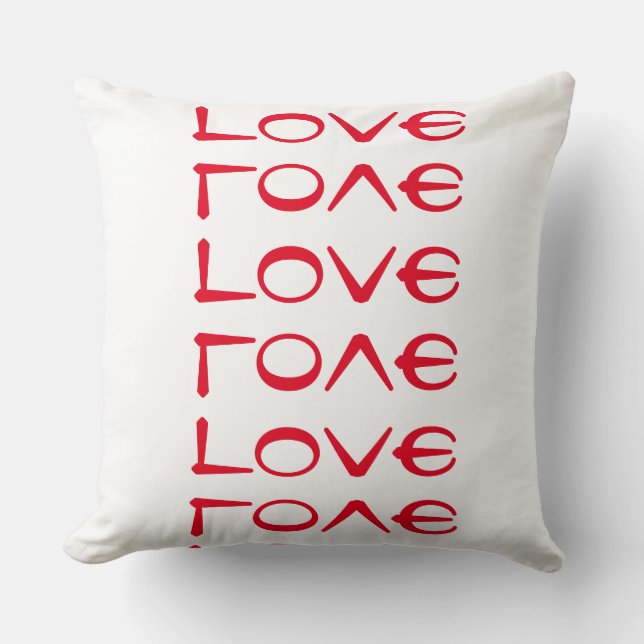 LIEBE LIEBE LIEBE KISSEN (Vorderseite)