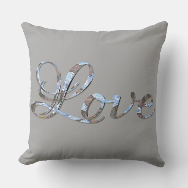 Liebe Liebe Liebe Kissen (Vorderseite)