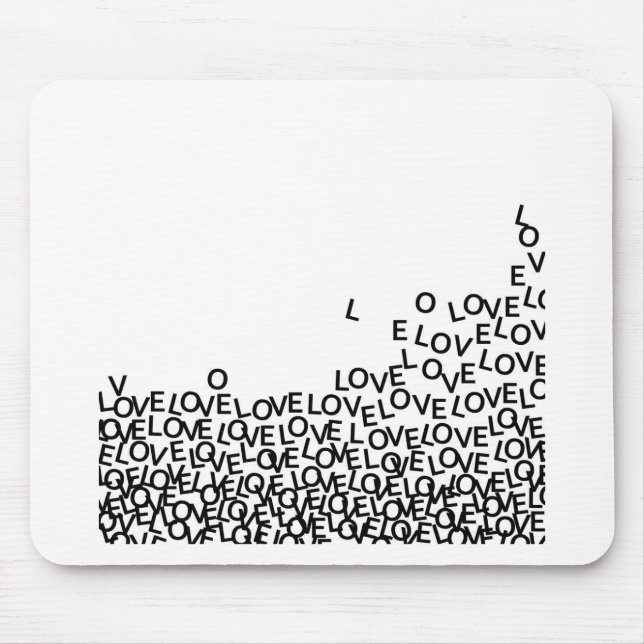 Liebe Liebe Liebe Mousepad (Vorne)