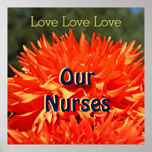 Liebe Liebe Liebe Unsere Krankenschwestern Poster