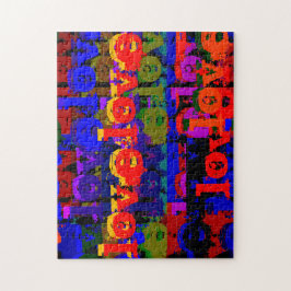 Liebe Liebe Moderne Stadtkunst Puzzle