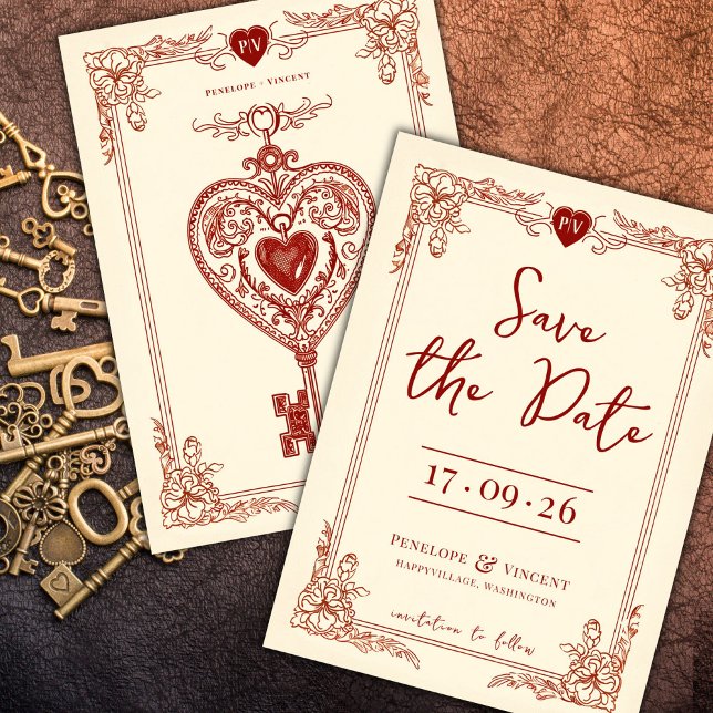 Liebe Liebe Save the Date Einladung (Von Creator hochgeladen)