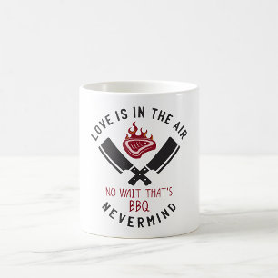 Liebe liegt in der Luft BBQ Kaffeetasse