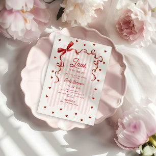 Liebe liegt in der Luft Bogen Valentinstag Brautpa Einladung