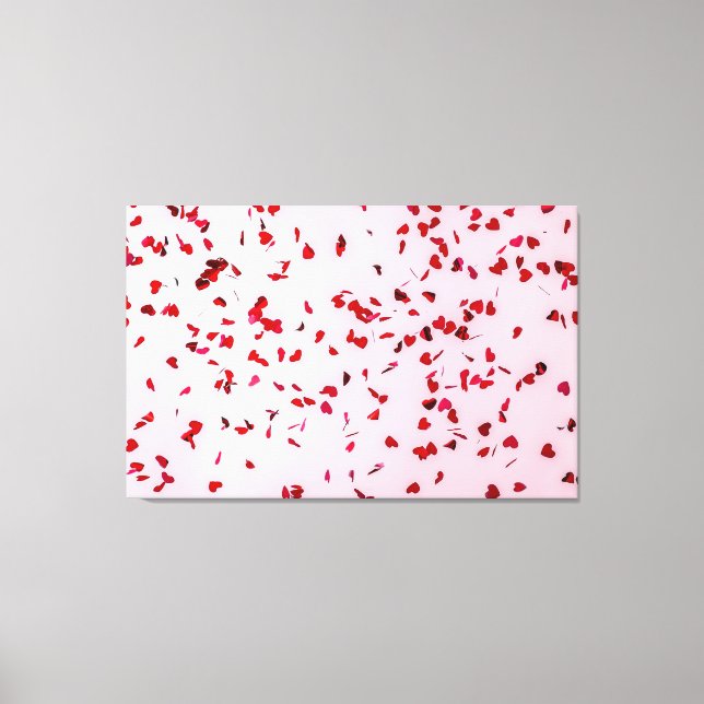 Liebe liegt in der Luft Leinwanddruck (Vorderseite)